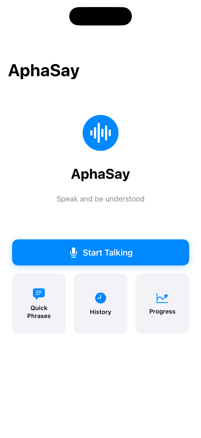 AphaSay — speak and be understood